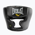 Kask bokserski męski Everlast Skórzany z ochroną policzków i podbródka czarny 2