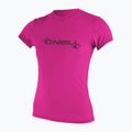 Koszulka do pływania damska O'Neill Basic Skins Sun Shirt fox pink