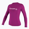 Longsleeve do pływania damski O'Neill Basic Skins Rash Guard fox pink