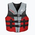 Kamizelka asekuracyjna dziecięca O'Neill Youth Superlite 50N ISO Vest smoke/graphite/red white
