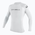 Longsleeve do pływania męski O'Neill Basic Skins Rash Guard white