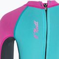 Pianka do pływania dziecięca O'Neill Toddler Reactor-2 2 mm Back Zip Full light aqua/graphite/berry 4