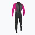 Pianka do pływania dziecięca O'Neill Youth Reactor-2 3/2 mm Back Zip Full black/berry 2