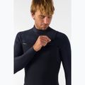 Pianka do pływania męska O'Neill Hyperfreak 5/4+ mm Chest Zip Full black/black 5