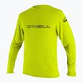 Longsleeve do pływania męski O'Neill Basic Skins Sun Shirt lime