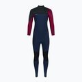 Pianka do pływania dziecięca O'Neill Youth Hyperfreak 5/4+ mm Chest Zip Full navy/bloodshot/black 2