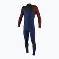 Pianka do pływania dziecięca O'Neill Youth Hyperfreak 5/4+ mm Chest Zip Full navy/bloodshot/black 6