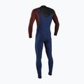 Pianka do pływania dziecięca O'Neill Youth Hyperfreak 5/4+ mm Chest Zip Full navy/bloodshot/black 7