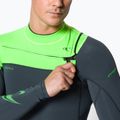 Pianka do pływania męska O'Neill Hammer 2 mm Chest Zip Spring graphite/graphite/dayglo 4928-HL7 3