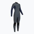 Pianka do pływania damska O'Neill Hyperfreak 5/4+ Chest Zip Full shade/navy