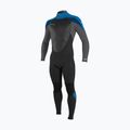 Pianka do pływania dziecięca O'Neill Youth Epic 3/2 mm Back Zip Full black/graphite/bali blue/deep sea