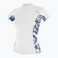 Koszulka do pływania damska O'Neill Side Print Rash Guard white/christina floral