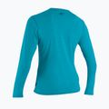 Longsleeve do pływania damski O'Neill Trvlr Hybrid Sun Shirt turquoise 2