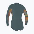 Pianka do pływania damska O'Neill Bahia 2/1 mm Front Zip Short Spring shade/arta geo/shade 2