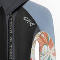 Pianka do pływania dziecięca O'Neill Girls Epic 5/4 mm Back Zip Full graphite/dahlia/infinity 7