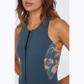Pianka do pływania damska O'Neill Bahia 1,5 mm Front Zip Sleeveless Full copen blue/painted tropics 3