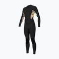 Pianka do pływania damska O'Neill Bahia 3/2 mm Back Zip Full black/mikah floral/black