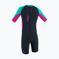 Pianka do pływania dziecięca O'Neill Toddler Reactor-2 2 mm Back Zip slate/berry/lighta aqua 2