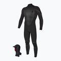 Pianka do pływania męska O'Neill Mutant Legend 5/4 mm Chest Zip with Hood Full black/tempered steel