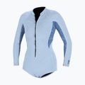 Pianka do pływania damska O'Neill Bahia 2/1 mm Front Zip Short Spring chambray blue/surf abstract