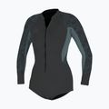 Pianka do pływania damska O'Neill Bahia 2/1 mm Front Zip Short Spring tempered steel/shade