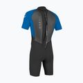 Pianka do pływania męska O'Neill Reactor-2 2mm Back Zip SS Spring HJ5 black/ocean 2