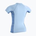Koszulka do pływania damska O'Neill Hyperfreak Skins Rash Guard chambray blue/surf abstract 2