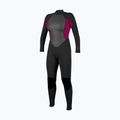 Pianka do pływania damska O'Neill Reactor-2 3/2 Back Zip Full J18 black/punk pink