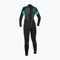 Pianka do pływania damska O'Neill Reactor-2 3/2 mm Back Zip Full black/light aqua 2