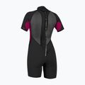 Pianka do pływania damska O'Neill Reactor-2 2mm Back Zip SS Spring IS7 black/punk pink 2
