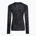 Bluza termoaktywna damska Surfanic Cozy Limited Edition Crew Neck black zebra 5