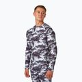 Bluza termoaktywna męska Surfanic Bodyfit Limited Edition Crew Neck white out print