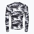 Longsleeve termoaktywny męski Surfanic Bodyfit Limited Edition Crew Neck white out print 5