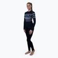 Bluza termoaktywna damska Surfanic Cozy Limited Edition Crew Neck black fairisle 2