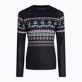 Bluza termoaktywna damska Surfanic Cozy Limited Edition Crew Neck black fairisle 4