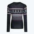 Bluza termoaktywna damska Surfanic Cozy Limited Edition Crew Neck black fairisle 5