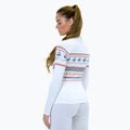 Bluza termoaktywna damska Surfanic Cozy Limited Edition Crew Neck white fairisle 3