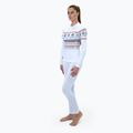 Bluza termoaktywna damska Surfanic Cozy Limited Edition Crew Neck white fairisle 2