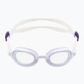 Okulary do pływania damskie Speedo Aquapure Female white/purple/clear 2