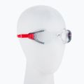 Okulary do pływania Speedo Futura Biofuse Flexiseal lava red/clear 2