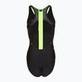 Strój pływacki jednoczęściowy damski Speedo Reflect Wave black/green 2