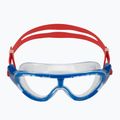 Maska do pływania dziecięca Speedo Biofuse Rift Junior lava red/beautiful blue/clear 2