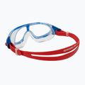 Maska do pływania dziecięca Speedo Biofuse Rift Junior lava red/beautiful blue/clear 4