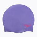 Czepek pływacki dziecięcy Speedo Plain Moulded Silicone lilac/red