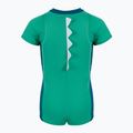 Strój pływacki jednoczęściowy dziecięcy Speedo Croc Printed Float green/blue 2
