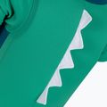 Strój pływacki jednoczęściowy dziecięcy Speedo Croc Printed Float green/blue 4