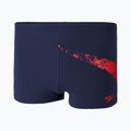 Bokserki pływackie męskie Speedo Boomstar Placement Aquashort navy/red 5
