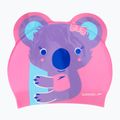 Czepek pływacki dziecięcy Speedo Plain Moulded Silicone pink