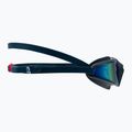 Okulary do pływania Speedo Hydropulse Mirror navy/oxid grey/phoenix red/gold 3