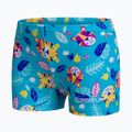 Bokserki pływackie dziecięce Speedo Jungle Terry Digital Allover Aquashort blue/yellow 4